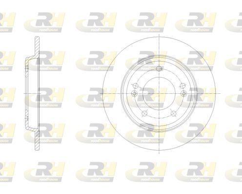 Stabdžių diskas ROADHOUSE 62102.00