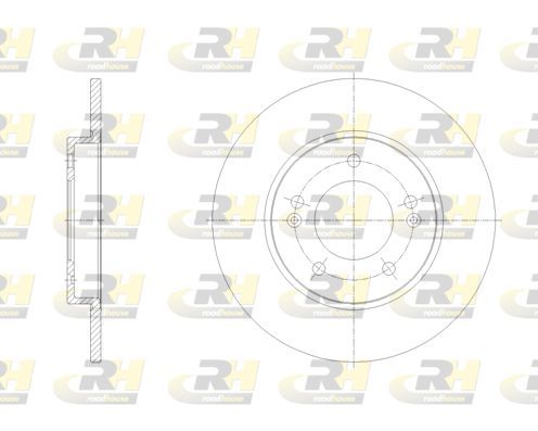 Stabdžių diskas ROADHOUSE 62103.00