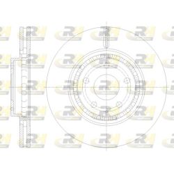 Stabdžių diskas ROADHOUSE 62116.10