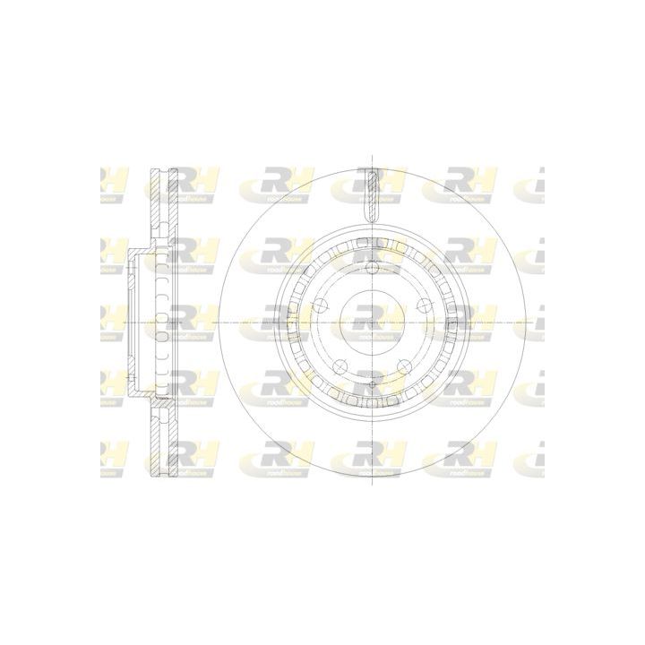 Stabdžių diskas ROADHOUSE 62116.10