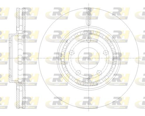 Stabdžių diskas ROADHOUSE 62116.10