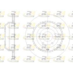 Stabdžių diskas ROADHOUSE 62123.10