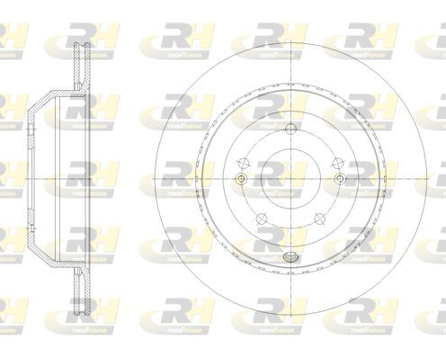 Stabdžių diskas ROADHOUSE 62123.10
