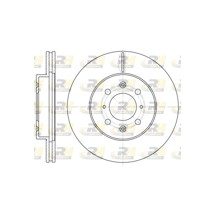 Stabdžių diskas ROADHOUSE 6224.10