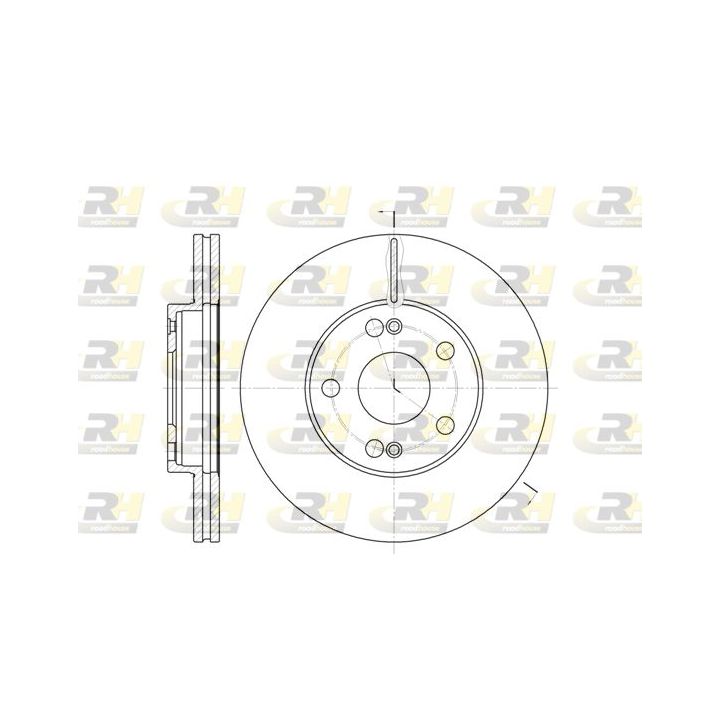 Stabdžių diskas ROADHOUSE 6227.11