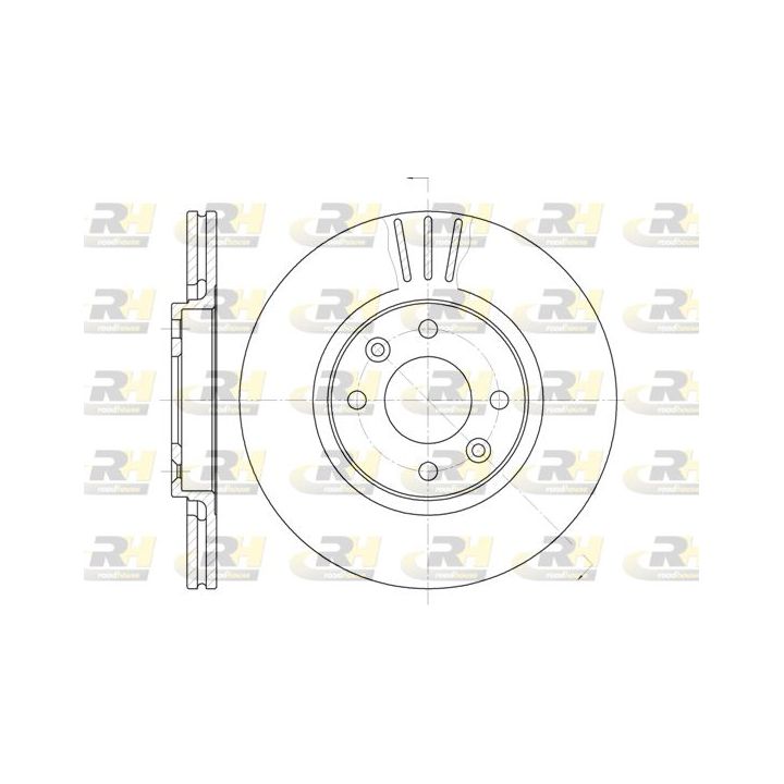 Stabdžių diskas ROADHOUSE 6236.10