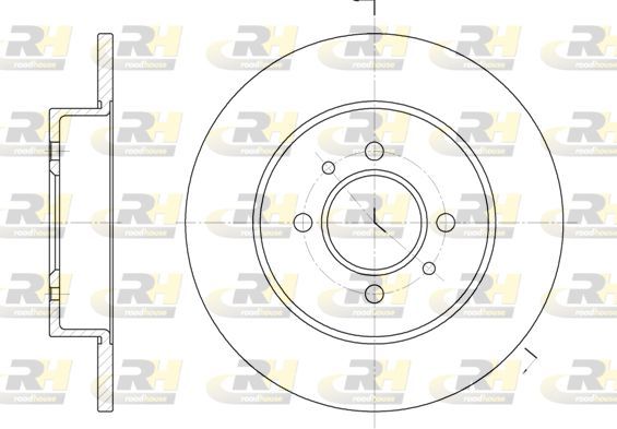 Stabdžių diskas ROADHOUSE 6239.00