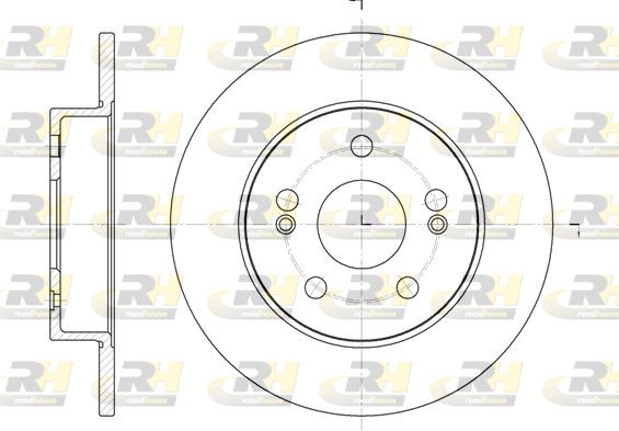 Stabdžių diskas ROADHOUSE 6239.01