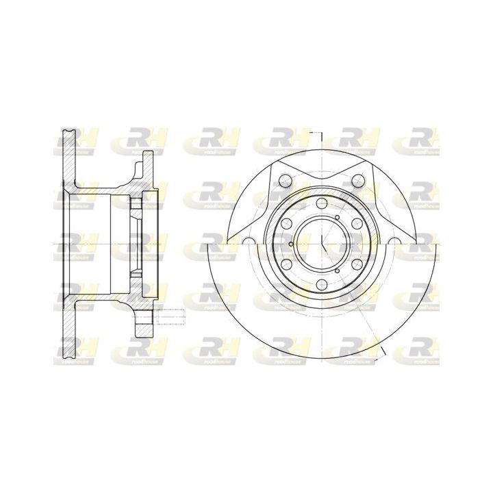 Stabdžių diskas ROADHOUSE 6242.00