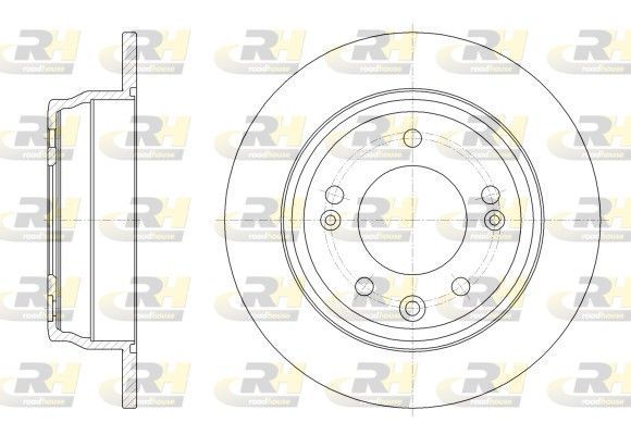 Stabdžių diskas ROADHOUSE 62517.00