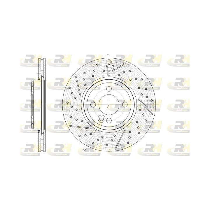Stabdžių diskas ROADHOUSE 62543.10