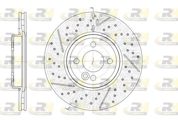 Stabdžių diskas ROADHOUSE 62543.10