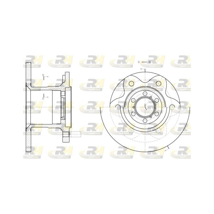 Stabdžių diskas ROADHOUSE 6290.00