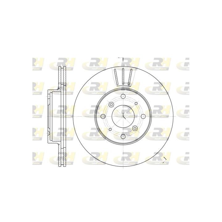 Stabdžių diskas ROADHOUSE 6322.10