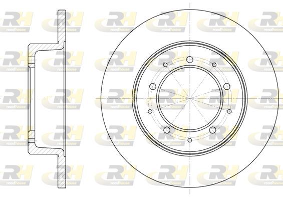 Stabdžių diskas ROADHOUSE 6333.00