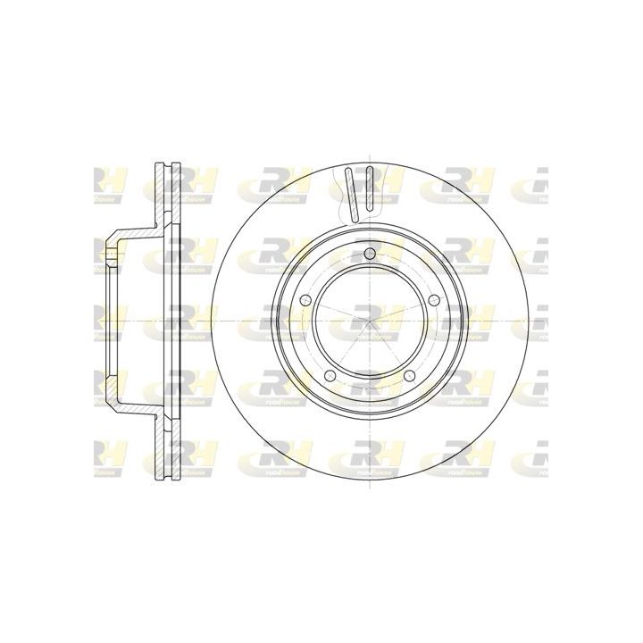 Stabdžių diskas ROADHOUSE 6340.10