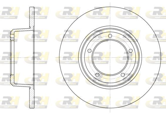 Stabdžių diskas ROADHOUSE 6341.00