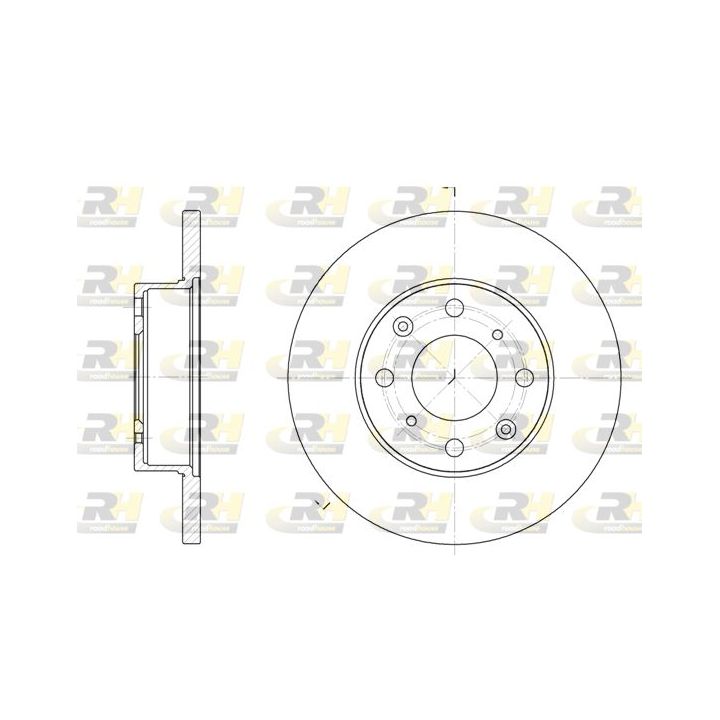 Stabdžių diskas ROADHOUSE 6370.00