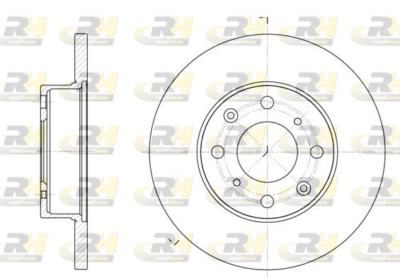 Stabdžių diskas ROADHOUSE 6370.00