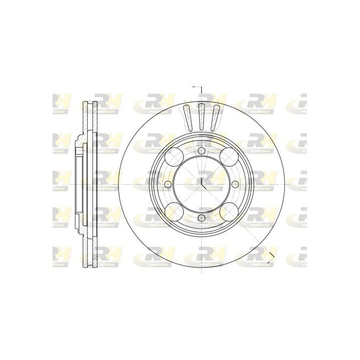 Stabdžių diskas ROADHOUSE 6375.10