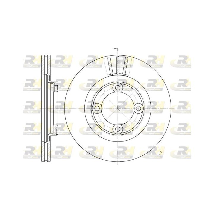 Stabdžių diskas ROADHOUSE 6385.10