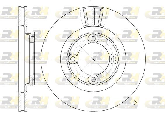 Stabdžių diskas ROADHOUSE 6385.10