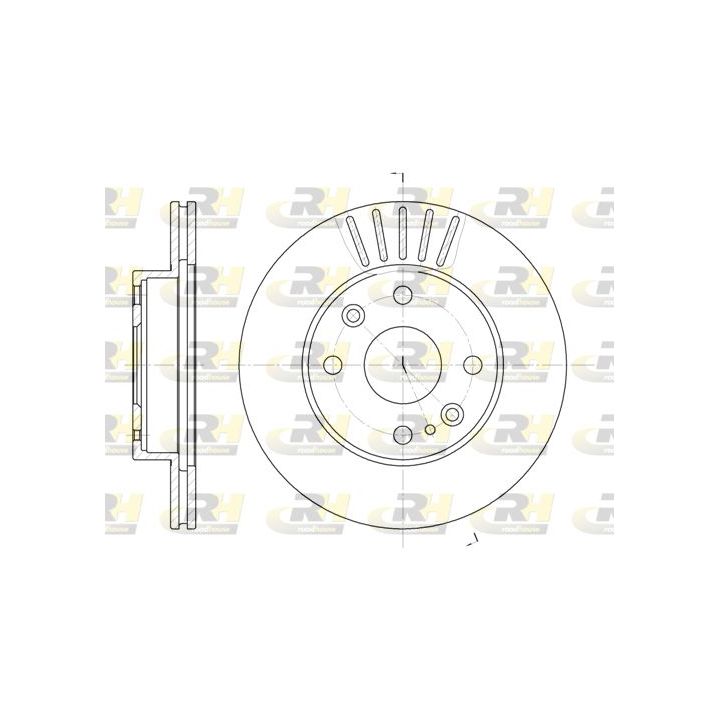 Stabdžių diskas ROADHOUSE 6386.10