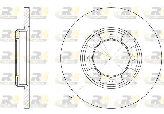 Stabdžių diskas ROADHOUSE 6388.00
