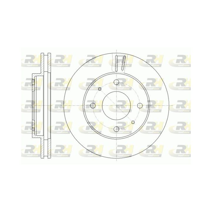 Stabdžių diskas ROADHOUSE 6394.10