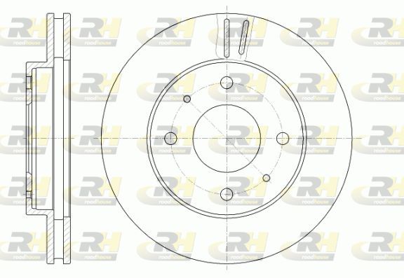 Stabdžių diskas ROADHOUSE 6394.10