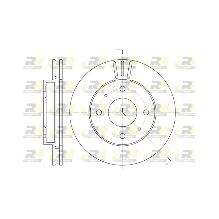 Stabdžių diskas ROADHOUSE 6394.11