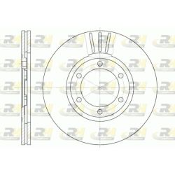Stabdžių diskas ROADHOUSE 6413.10