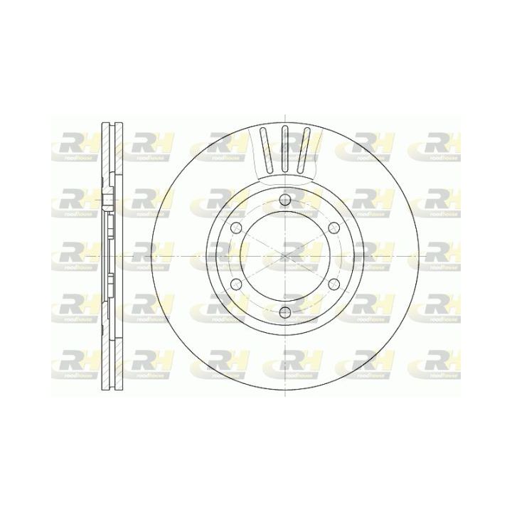 Stabdžių diskas ROADHOUSE 6413.10