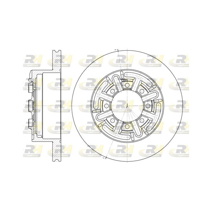 Stabdžių diskas ROADHOUSE 6420.00