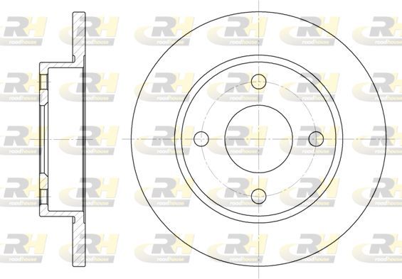 Stabdžių diskas ROADHOUSE 6427.00