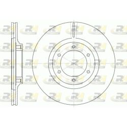 Stabdžių diskas ROADHOUSE 6434.10