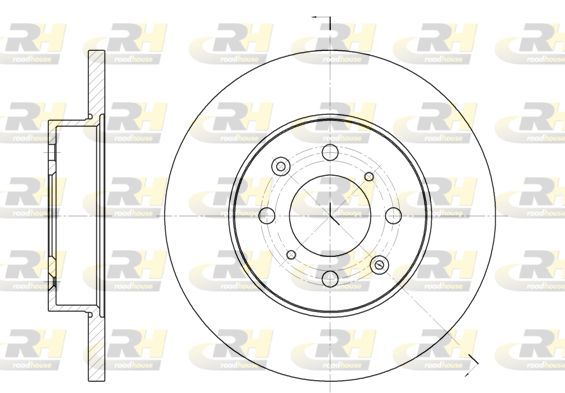 Stabdžių diskas ROADHOUSE 6451.00