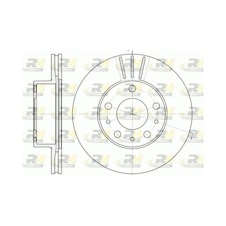 Stabdžių diskas ROADHOUSE 6476.10