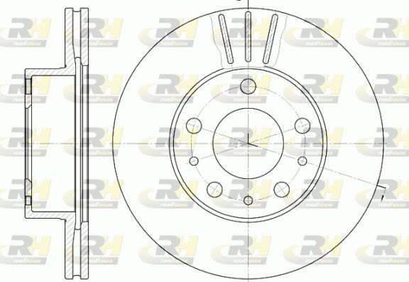 Stabdžių diskas ROADHOUSE 6476.10