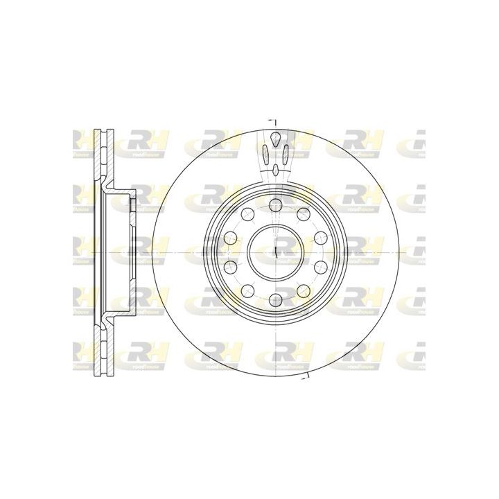 Stabdžių diskas ROADHOUSE 6478.10