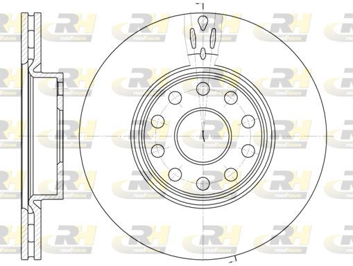 Stabdžių diskas ROADHOUSE 6478.10