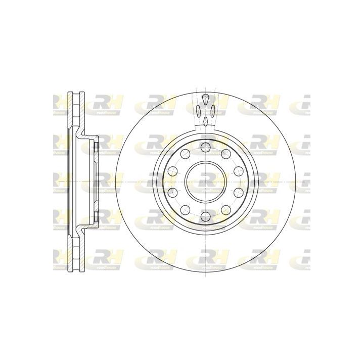 Stabdžių diskas ROADHOUSE 6479.10