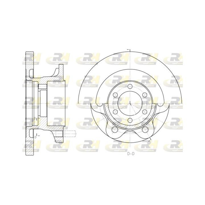Stabdžių diskas ROADHOUSE 6500.00