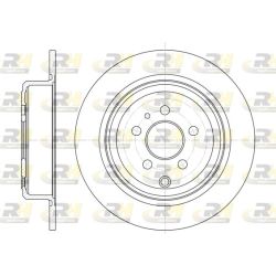 Stabdžių diskas ROADHOUSE 6502.00