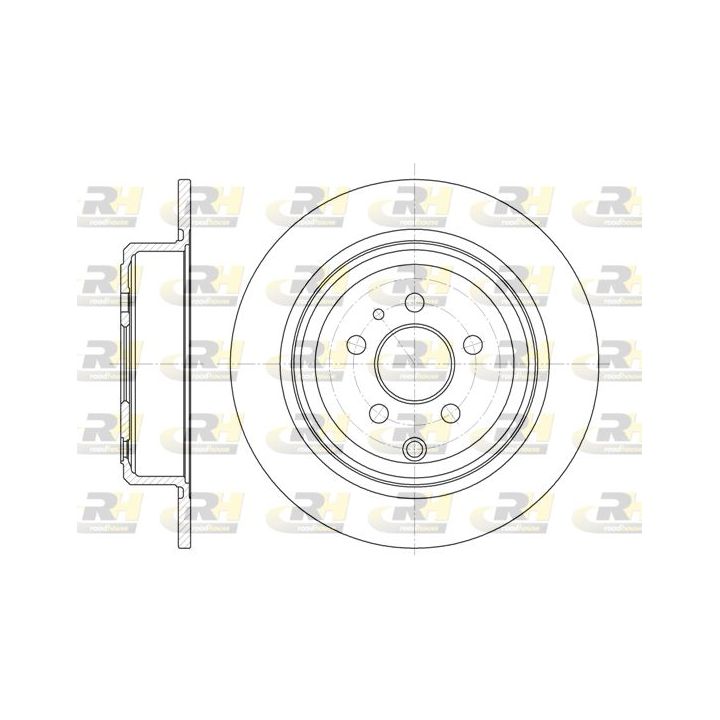 Stabdžių diskas ROADHOUSE 6502.00