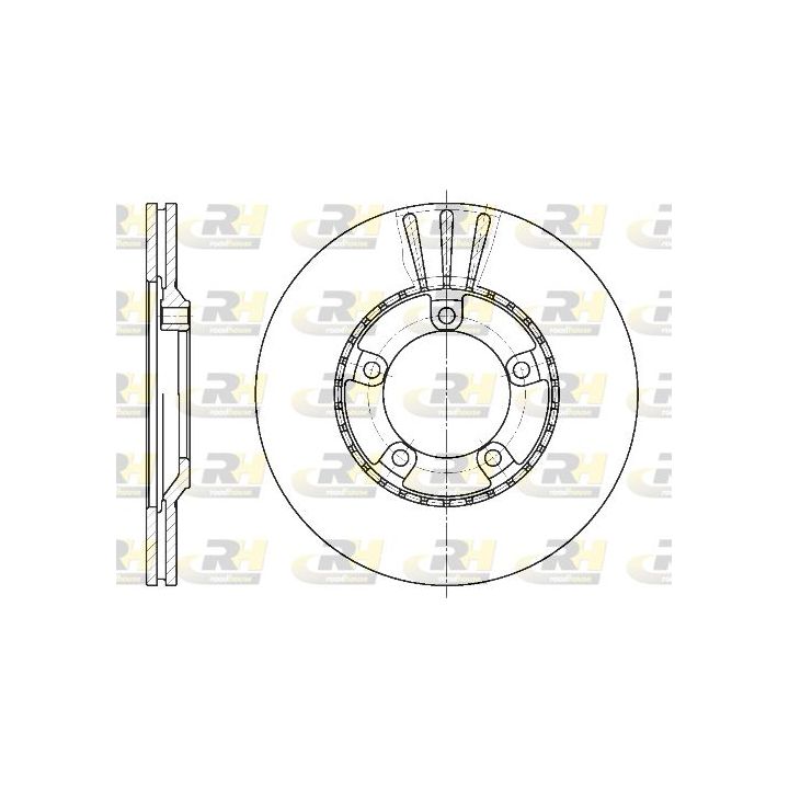 Stabdžių diskas ROADHOUSE 6520.10