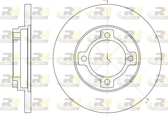 Stabdžių diskas ROADHOUSE 6522.00