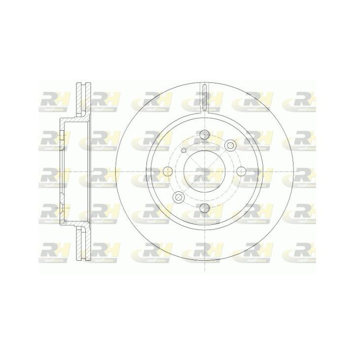 Stabdžių diskas ROADHOUSE 6523.10