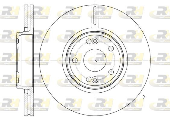 Stabdžių diskas ROADHOUSE 6612.10