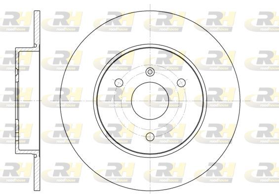Stabdžių diskas ROADHOUSE 6617.00